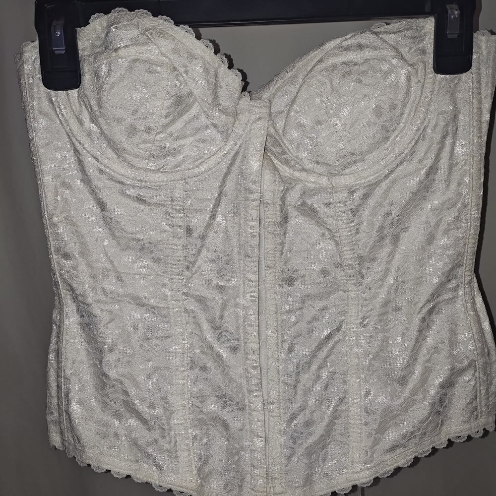 Frederick's of Hollywood White/Cream Lace Bandeau